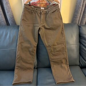 Weatherproof Vintage Tan Fleece Lined Pants 36 x 30 Outdoors Utility